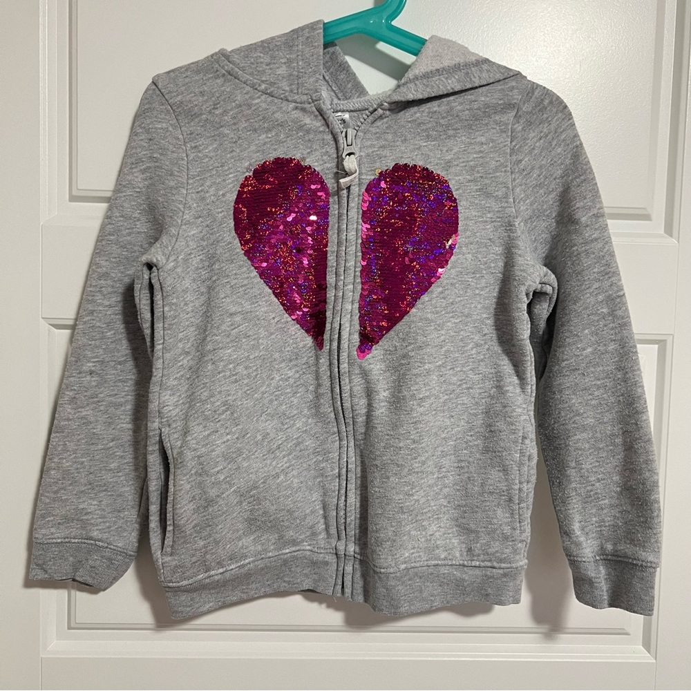 Carter’s kids sweater hoodie size6